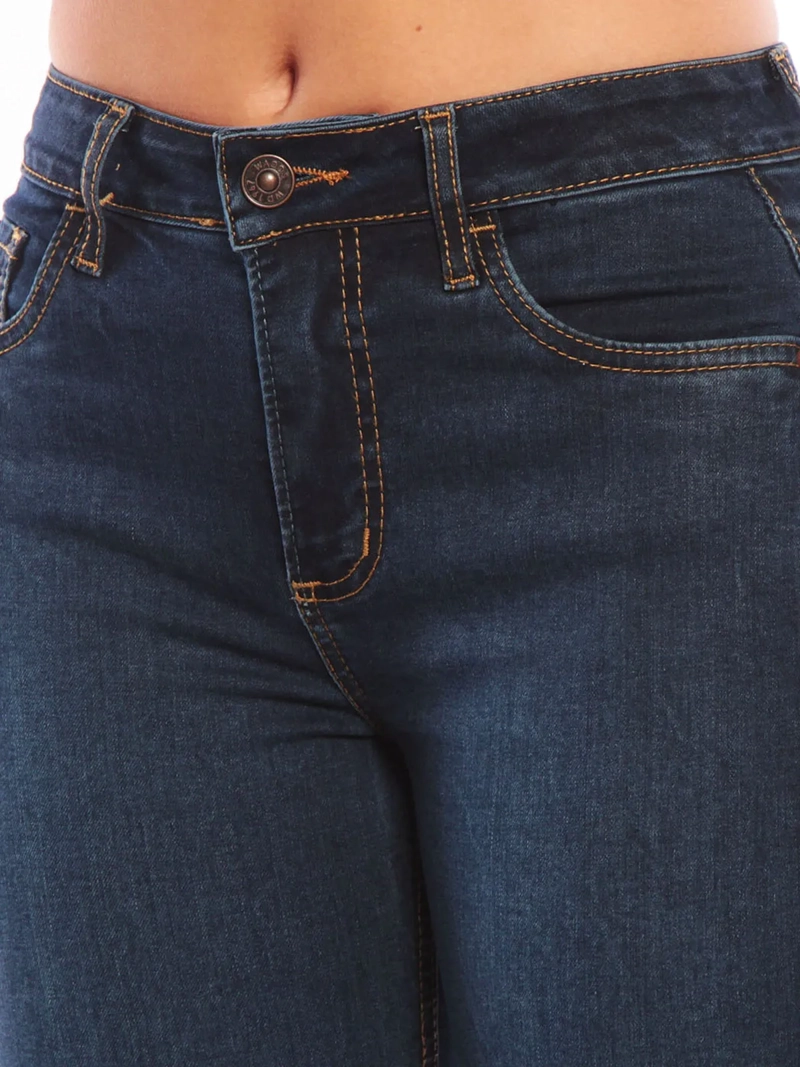 JEANS MUJER WADOS ALGODÓN FLARE TIRO MEDIO - 5