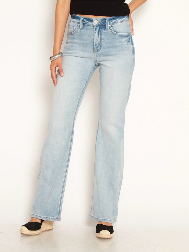 JEANS MUJER WADOS ALGODÓN FLARE TIRO ALTO - 2