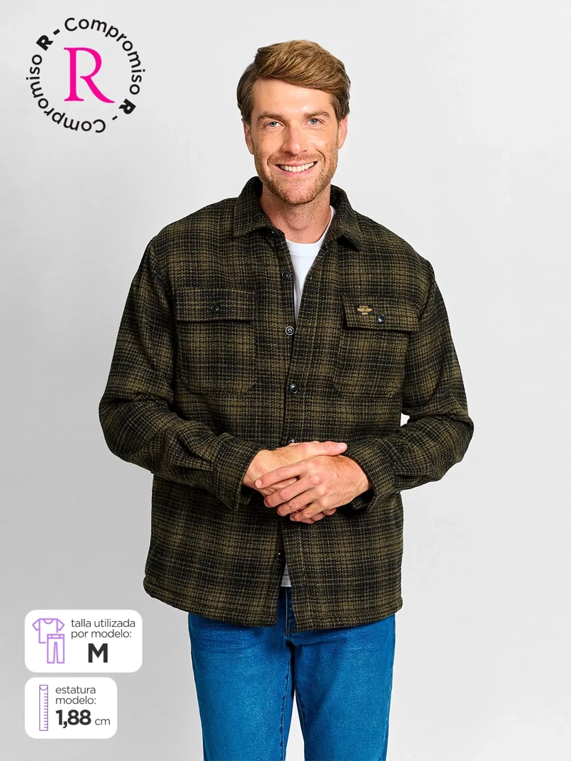 CHAQUETA HOMBRE ROBERT LEWIS ALGODÓN CHIPORRO - 1