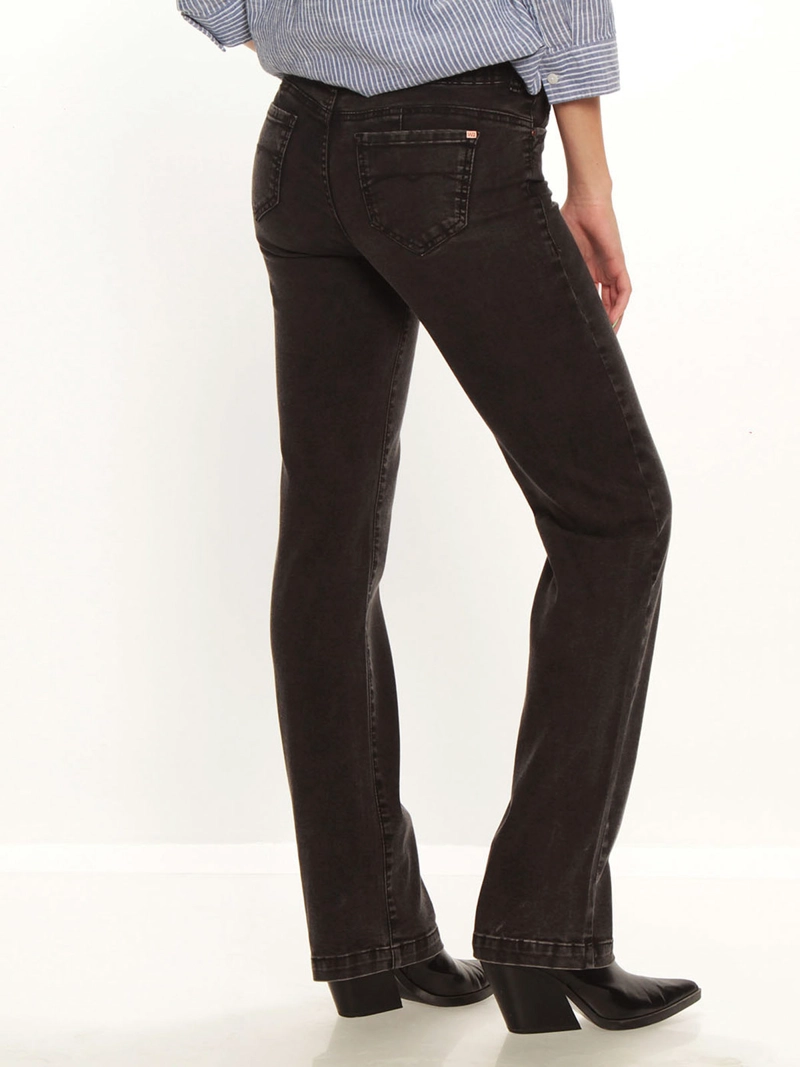JEANS MUJER WADOS ALGODÓN RECTO TIRO ALTO - 4