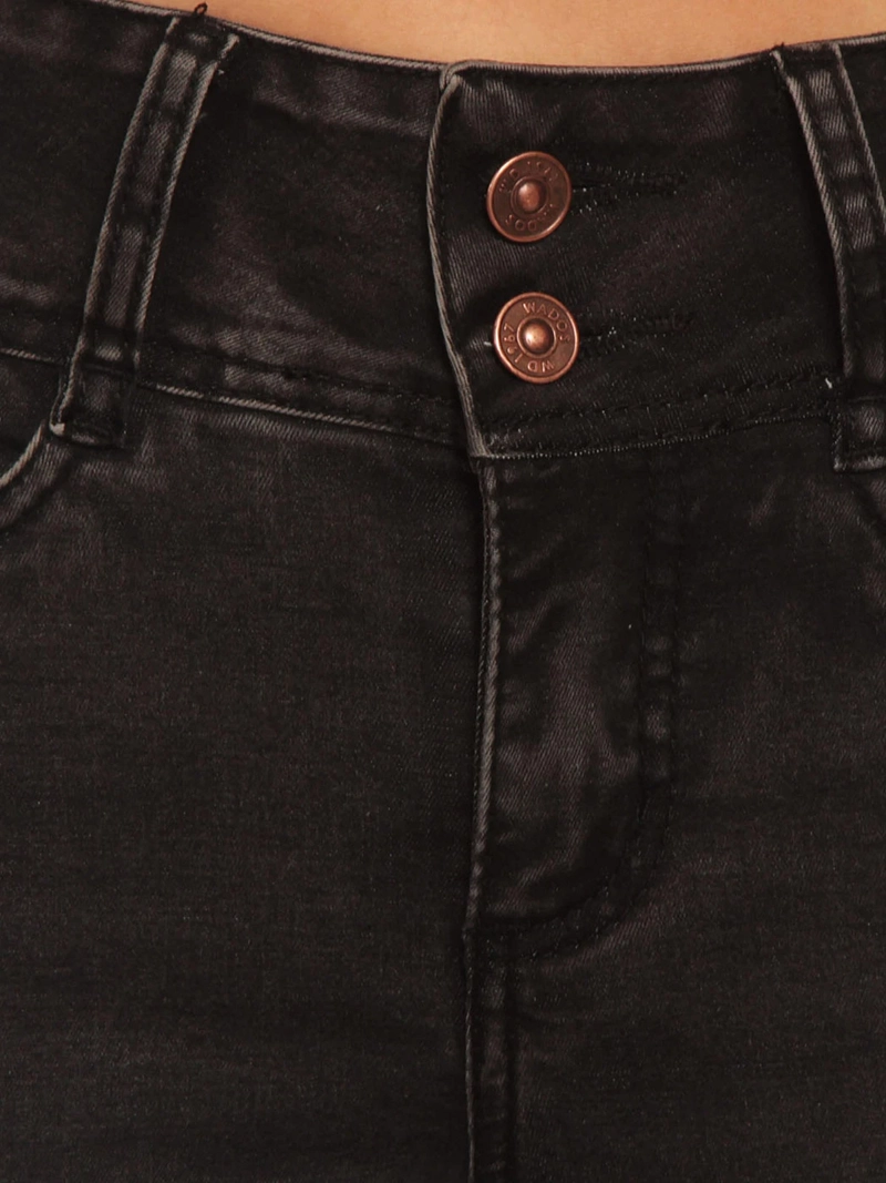 JEANS MUJER WADOS ALGODÓN RECTO TIRO ALTO - 5