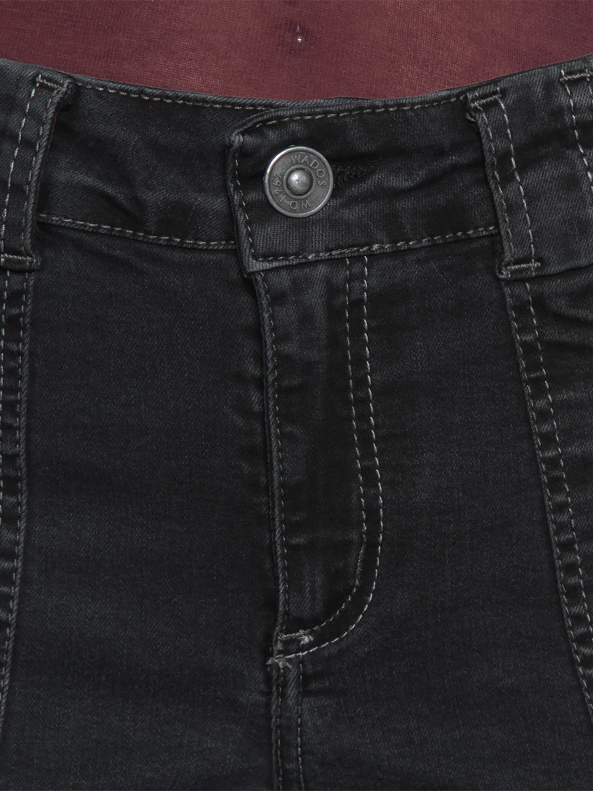 JEANS MUJER WADOS ALGODÓN WIDE CARGO TIRO MEDIO - 6