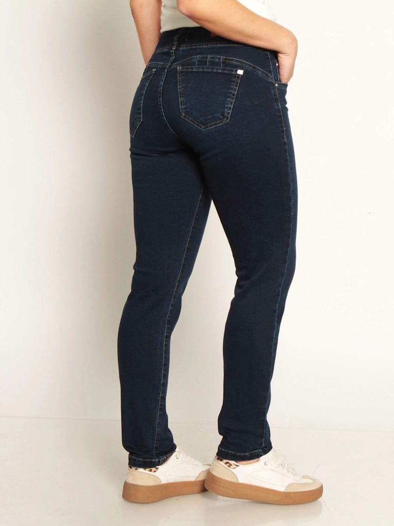 JEANS MUJER WADOS ALGODÓN SKINNY TIRO ALTO PUSH UP - 4