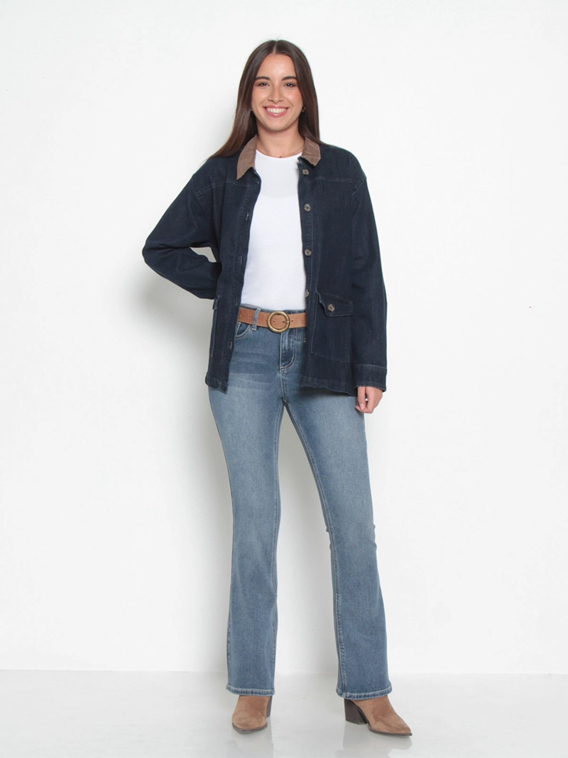 WADOS JEANS MUJER WADOS RECTO TIRO MEDIO