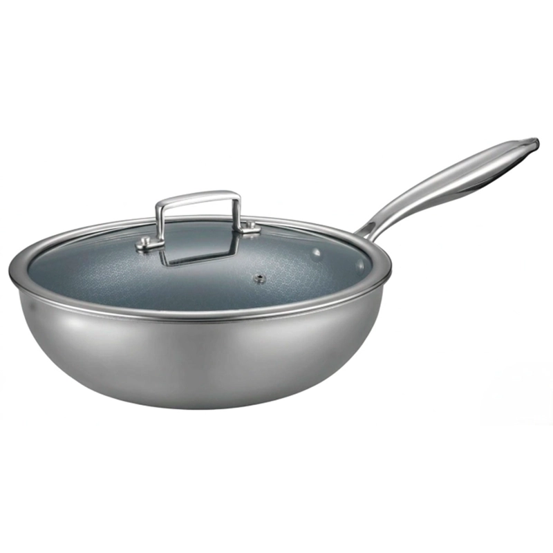 WOK CON TAPA LOVEN ODENSE ACERO 28CM - 1