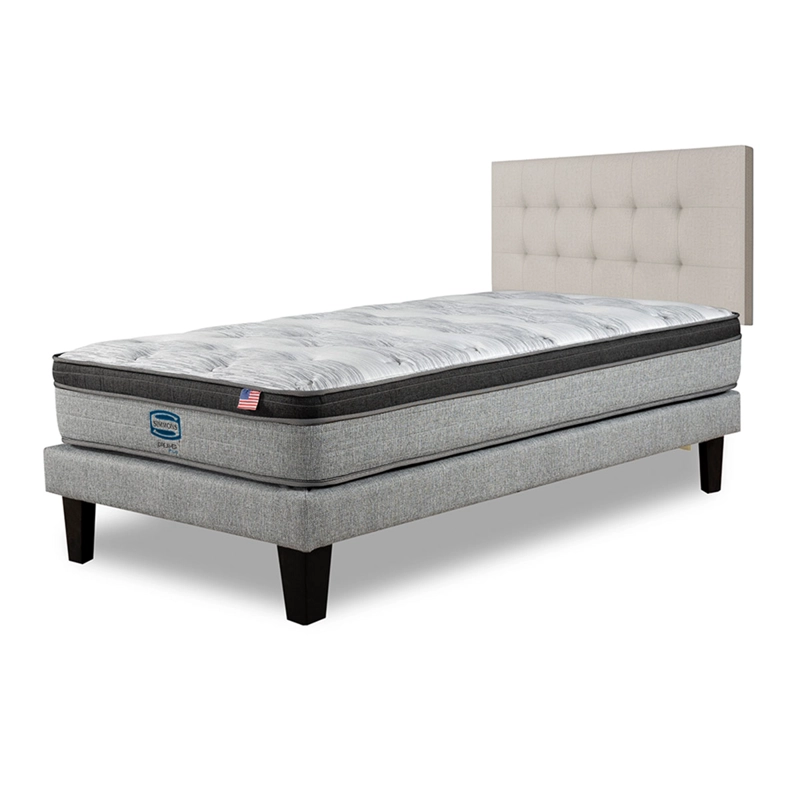 CAMA EUROPEA SIMMONS DREAMER PLUS 1.5 PLAZAS + RESPALDO URBAN ARENA - 2