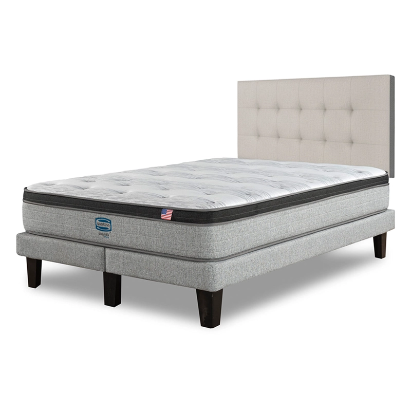 CAMA EUROPEA SIMMONS DREAMER PLUS 2 PLAZAS + RESPALDO URBAN ARENA - 2