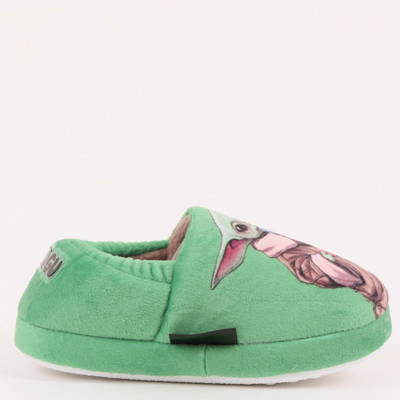 PANTUFLAS NIÑO DISNEY GROGU VERDE - 3