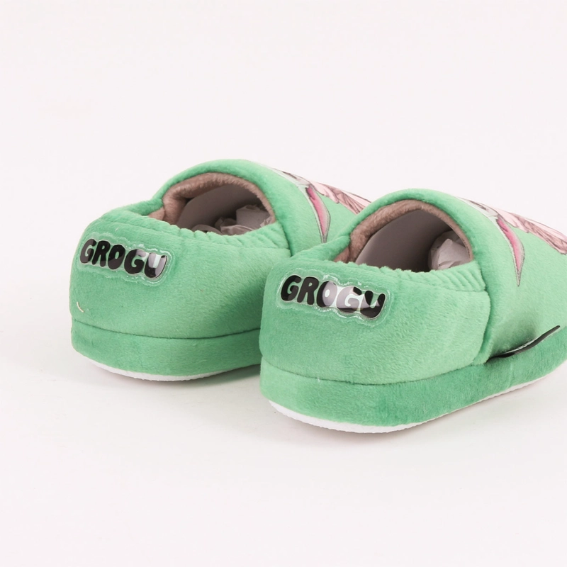 PANTUFLAS NIÑO DISNEY GROGU VERDE - 4