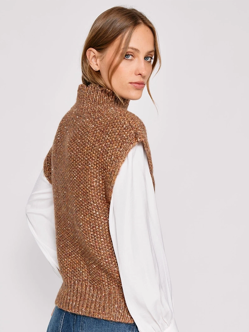 SWEATER MUJER MARQUIS SIN MANGAS - 3