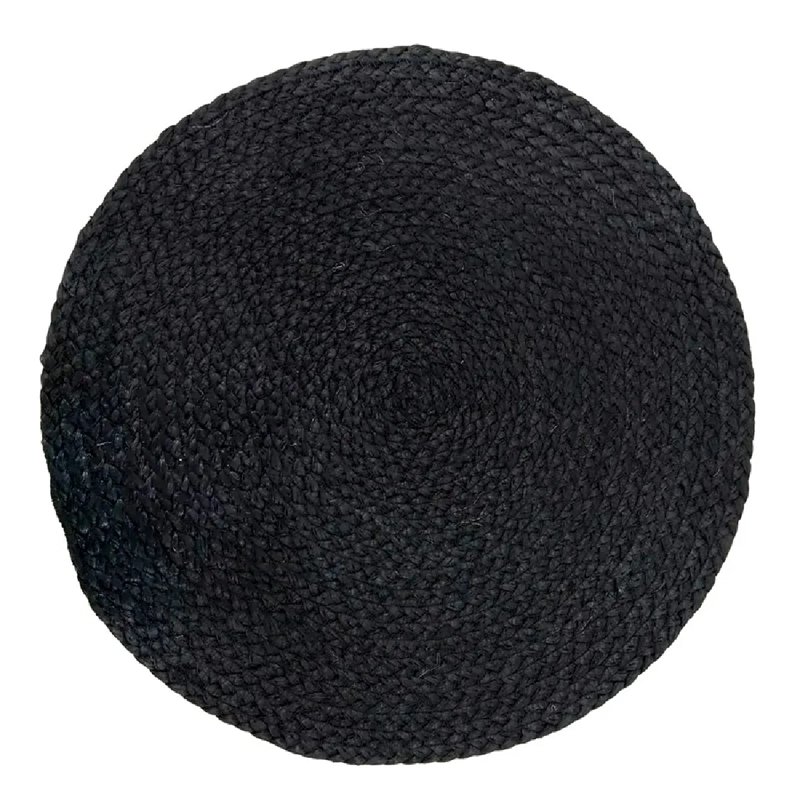 SET X4 INDIVIDUALES RIPLEY HOME REDONDO NEGRO - 1