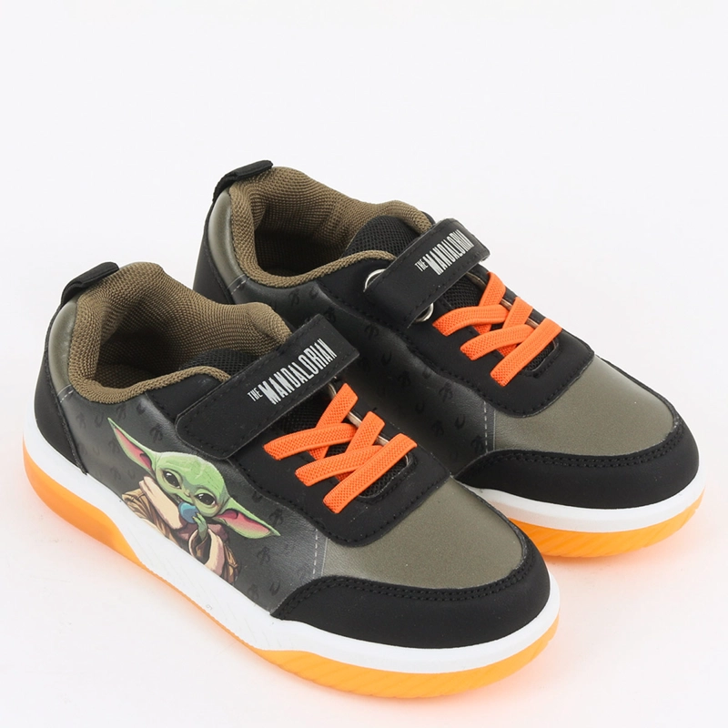 ZAPATILLAS NIÑO THE MANDALORIAN GROGU NEGRO - 2