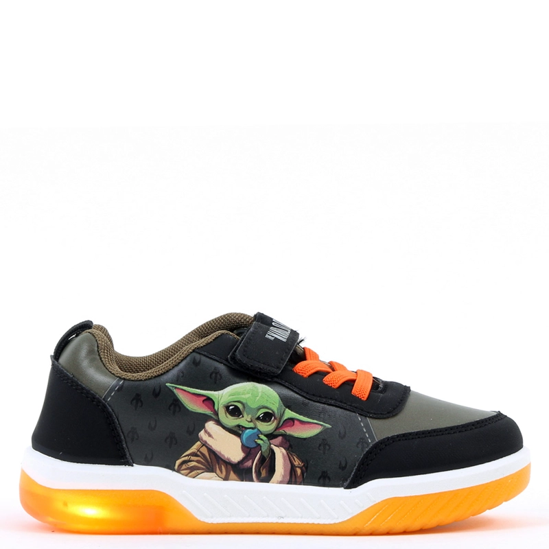ZAPATILLAS NIÑO THE MANDALORIAN GROGU NEGRO - 1