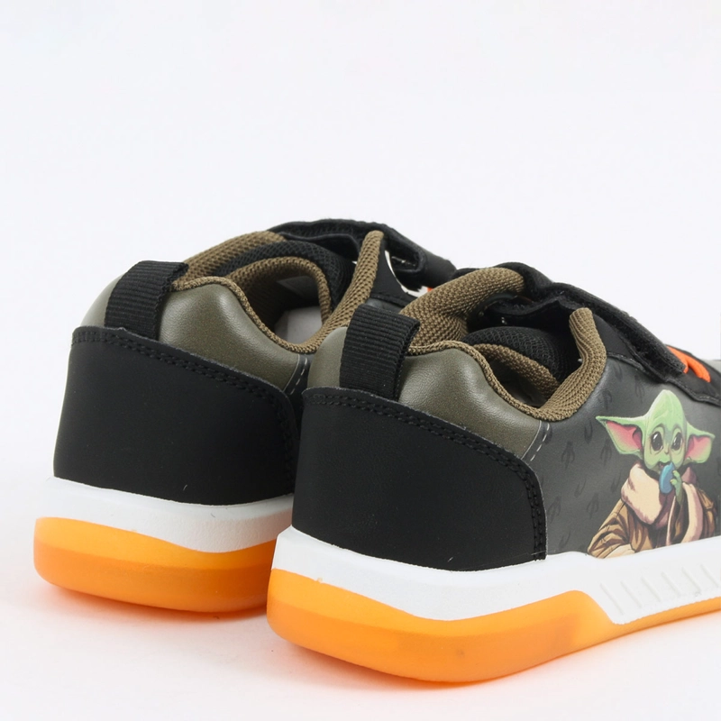 ZAPATILLAS NIÑO THE MANDALORIAN GROGU NEGRO - 4