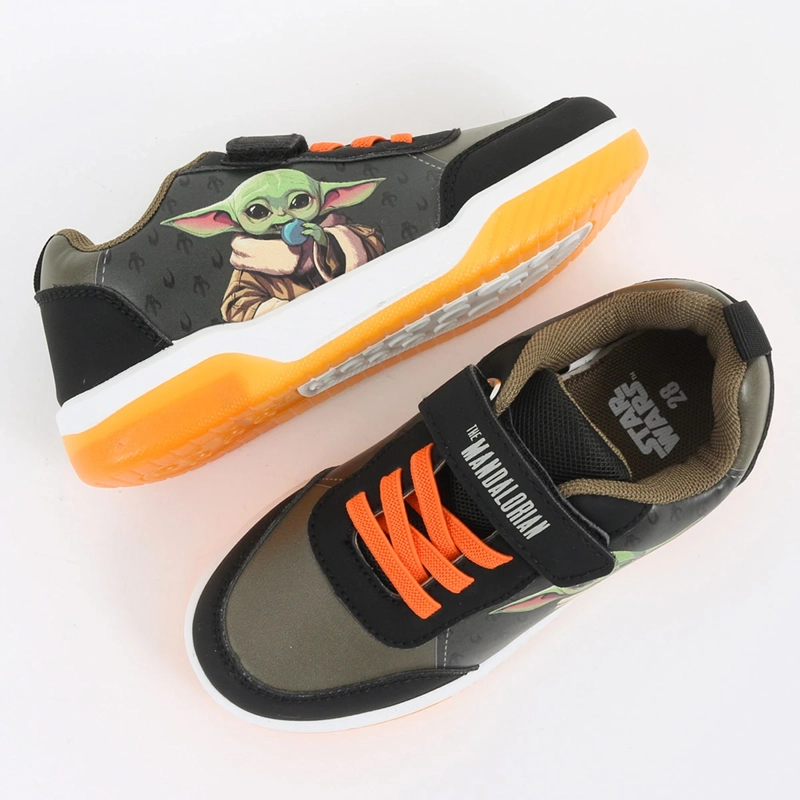 ZAPATILLAS NIÑO THE MANDALORIAN GROGU NEGRO - 3