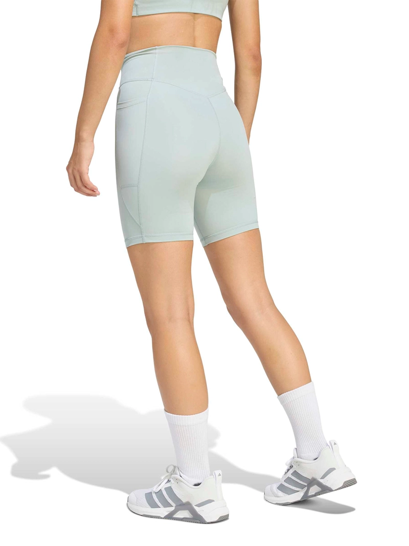CALZA CORTA MUJER ADIDAS OPTIMÉ ESSENTIALS STASH POCKET  7'' - 2