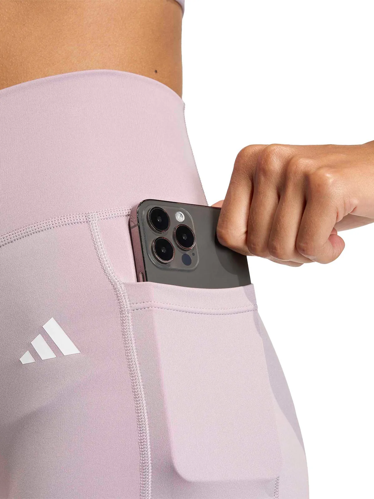 CALZA CORTA MUJER ADIDAS OPTIMÉ ESSENTIALS - 3