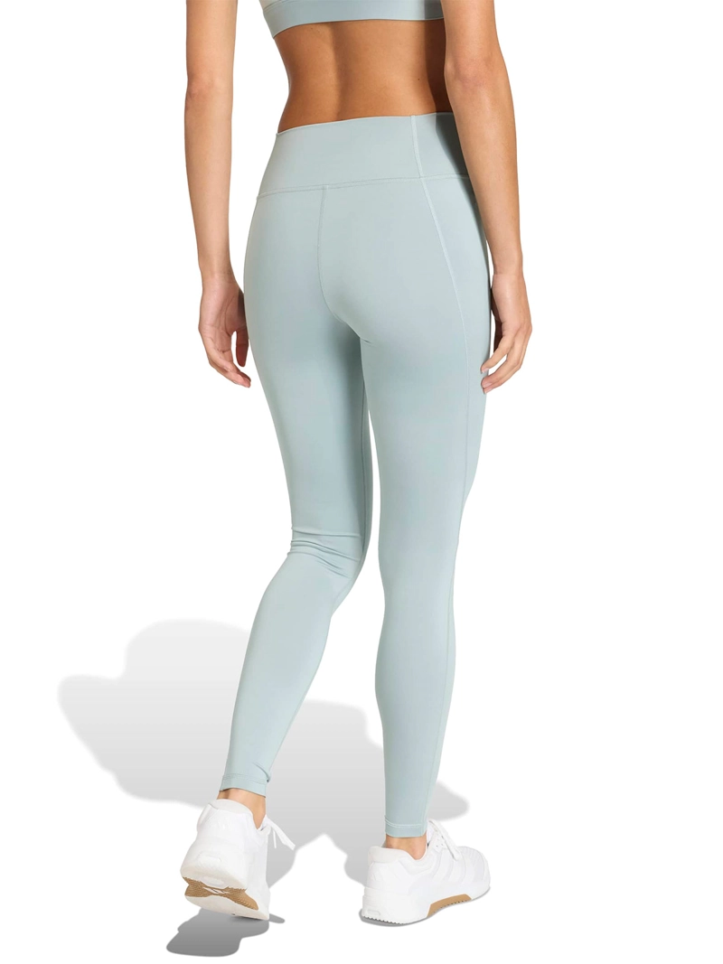 CALZA LARGA MUJER ADIDAS TRAIN ESSENTIALS LOGO TIRO ALTO - 2