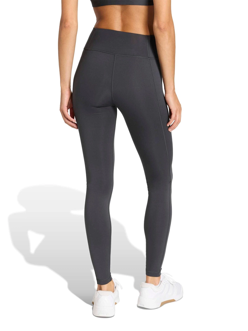 CALZA LARGA MUJER ADIDAS TRAIN ESSENTIALS LOGO TIRO ALTO - 2