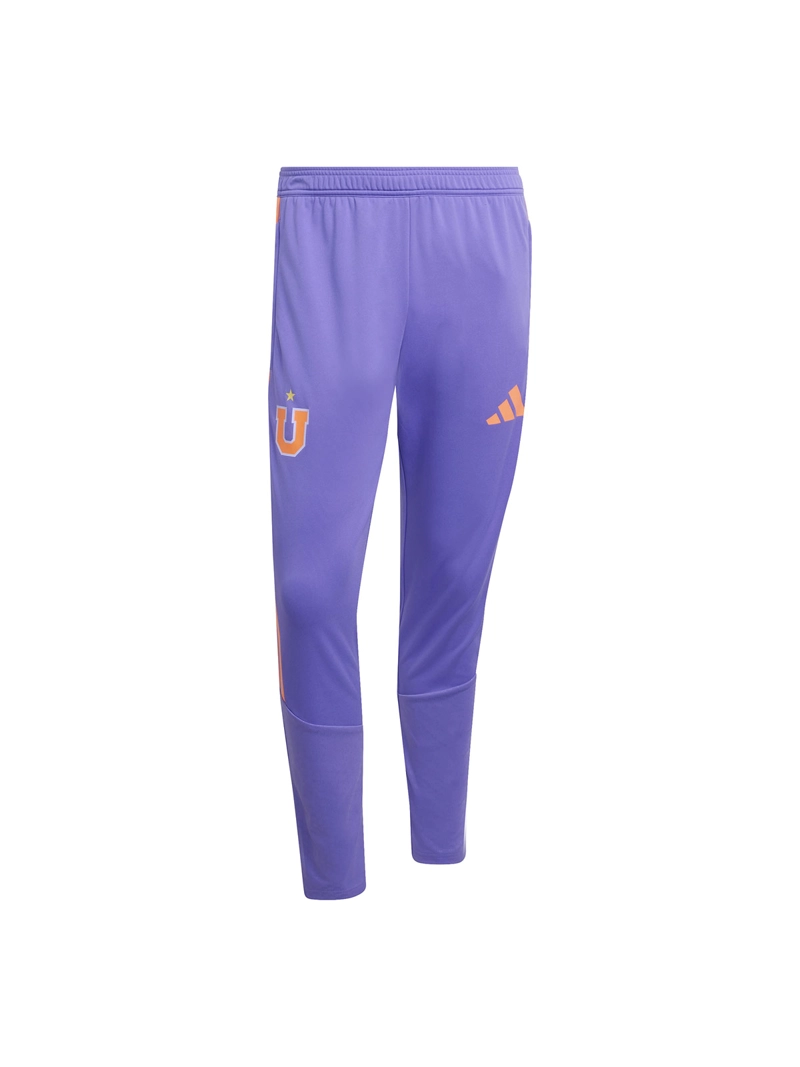 PANTALÓN DE BUZO FÚTBOL HOMBRE ADIDAS UNIVERSIDAD DE CHILE ENTRENAMIENTO TIRO26 MORADO - 6