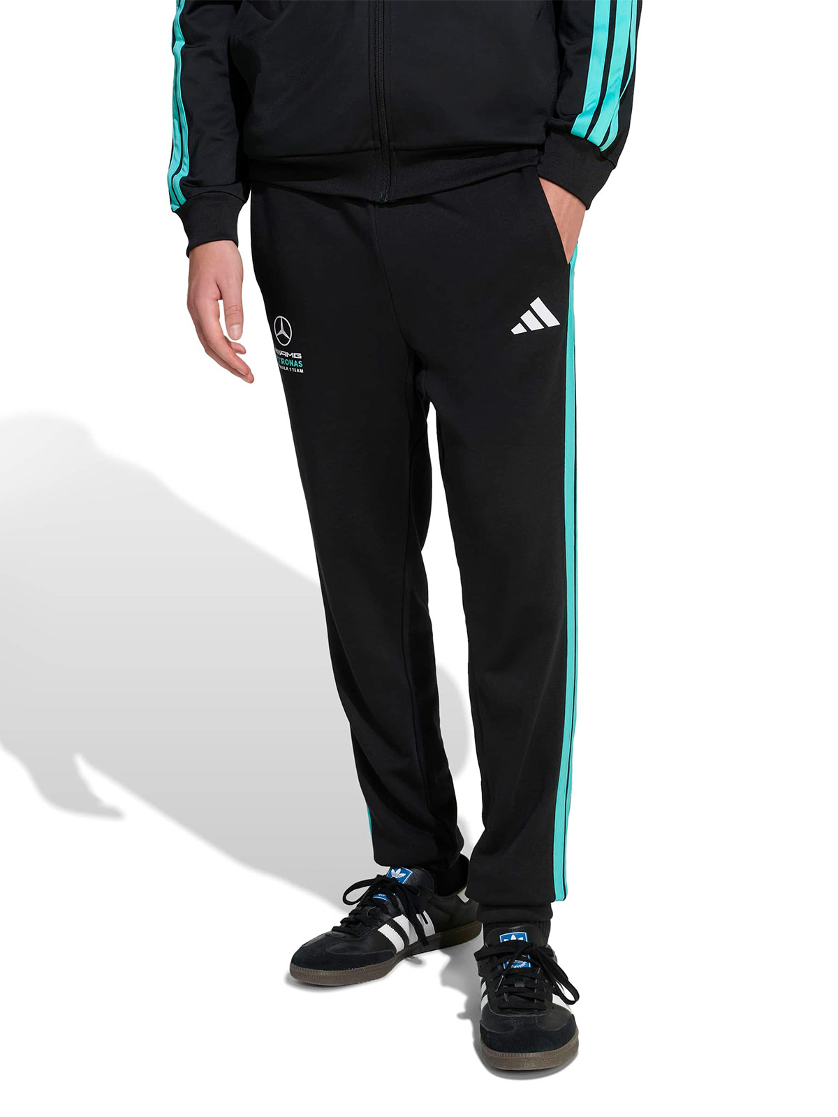 PANTALÓN BUZO HOMBRE ADIDAS ALGODÓN MERCEDES - 1