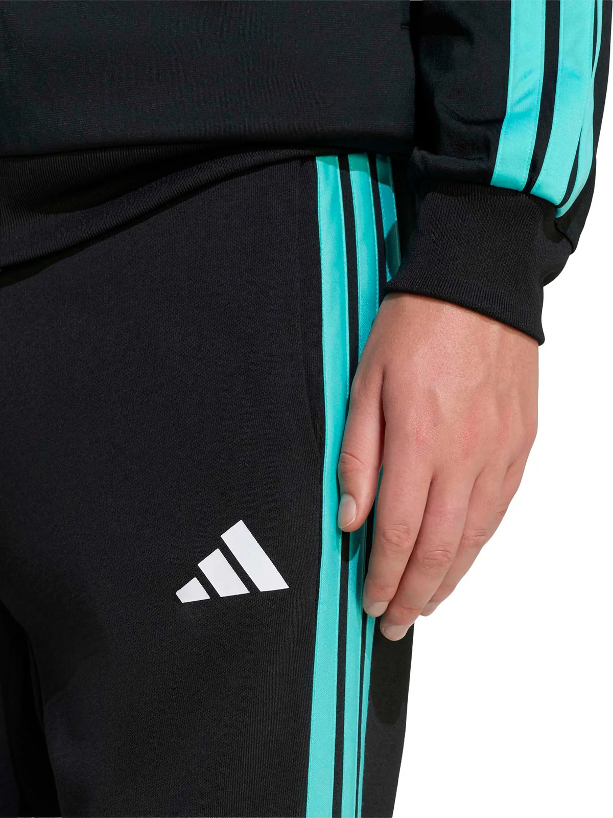 PANTALÓN BUZO HOMBRE ADIDAS ALGODÓN MERCEDES - 3