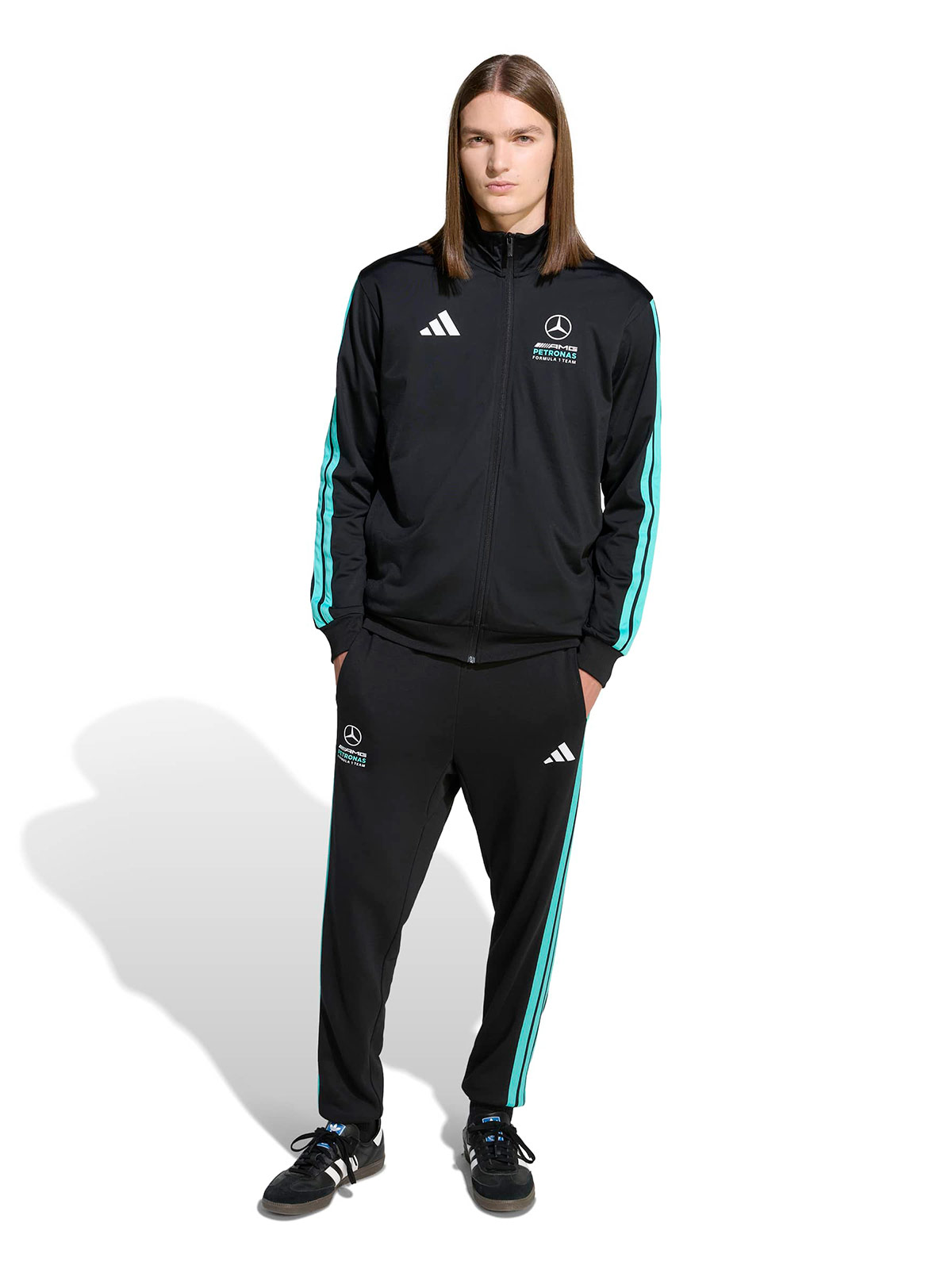 PANTALÓN BUZO HOMBRE ADIDAS ALGODÓN MERCEDES - 6