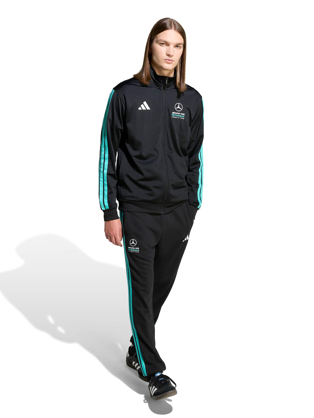 PANTALÓN BUZO HOMBRE ADIDAS ALGODÓN MERCEDES - 7