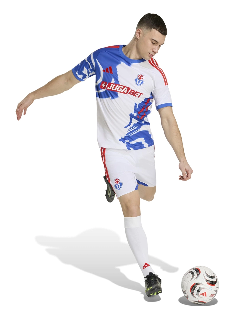 CAMISETA DE FÚTBOL HOMBRE ADIDAS UNIVERSIDAD DE CHILE 26 VISITA BLANCO - 3
