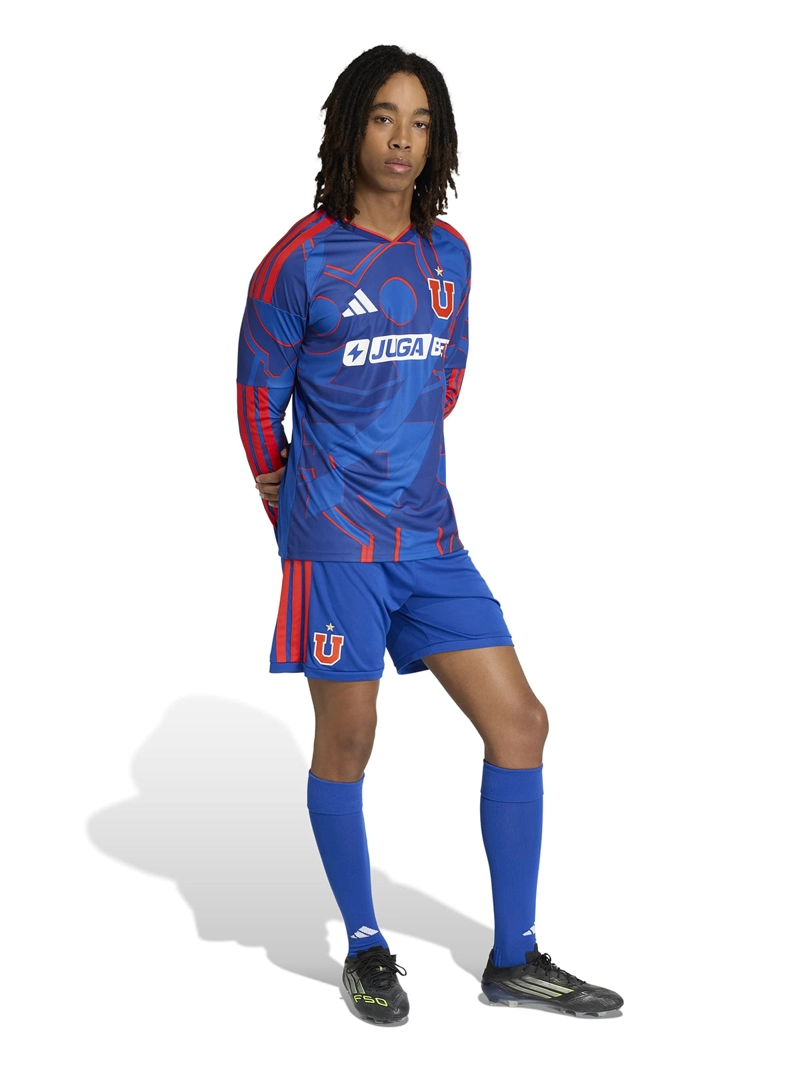 CAMISETA DE FÚTBOL HOMBRE ADIDAS UNIVERSIDAD DE CHILE 26 LOCAL AZUL - 4