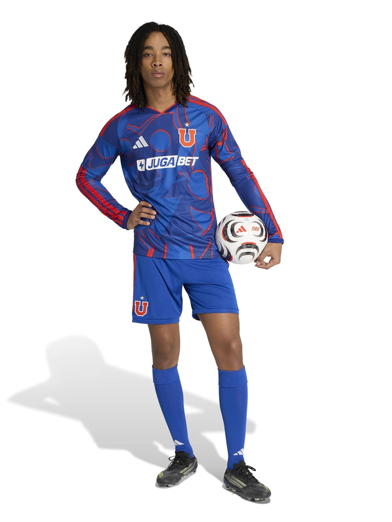 CAMISETA DE FÚTBOL HOMBRE ADIDAS UNIVERSIDAD DE CHILE 26 LOCAL AZUL - 6