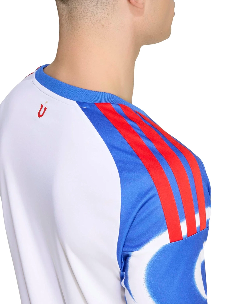CAMISETA DE FÚTBOL HOMBRE ADIDAS UNIVERSIDAD DE CHILE VISITA BLANCO - 5