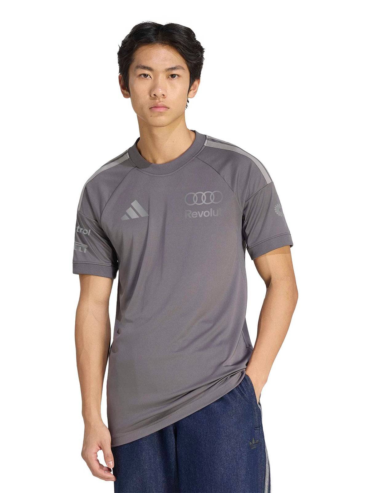 POLERA HOMBRE ADIDAS F1 PILOTO AUDI REVOLUT - 1