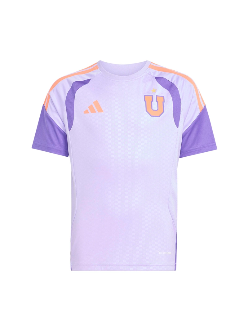 CAMISETA DE FÚTBOL NIÑO ADIDAS UNIVERSIDAD DE CHILE ENTRENAMIENTO TIRO26 MORADO - 7