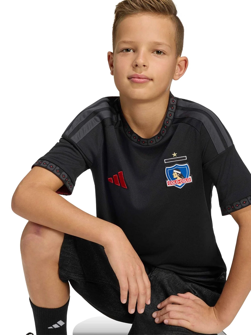CAMISETA DEPORTIVA NIÑO ADIDAS COLO-COLO 26 LOCAL - 3