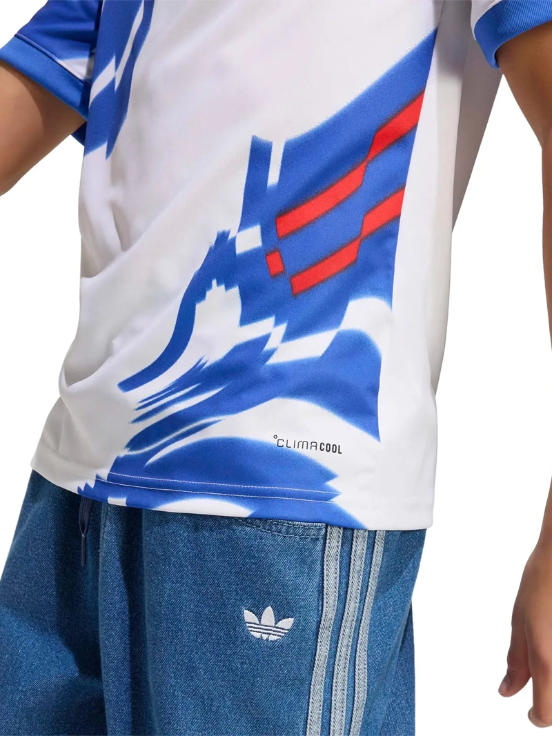 CAMISETA DE FÚTBOL NIÑO ADIDAS UNIVERSIDAD DE CHILE 26 VISITA BLANCO - 4