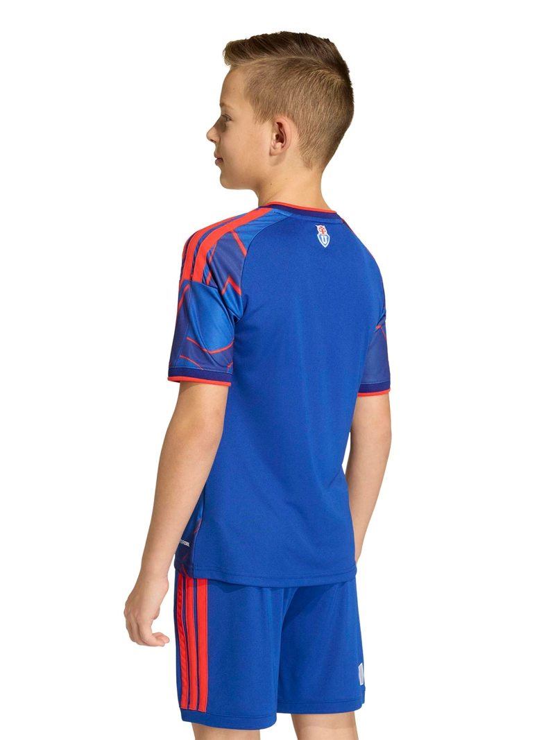 CAMISETA DE FÚTBOL NIÑO ADIDAS UNIVERSIDAD DE CHILE 26 LOCAL AZUL - 4