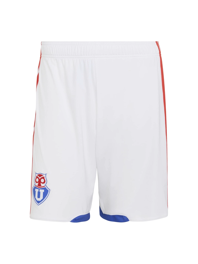 SHORT FÚTBOL HOMBRE ADIDAS UNIVERSIDAD DE CHILE 26 VISITA BLANCO - 7