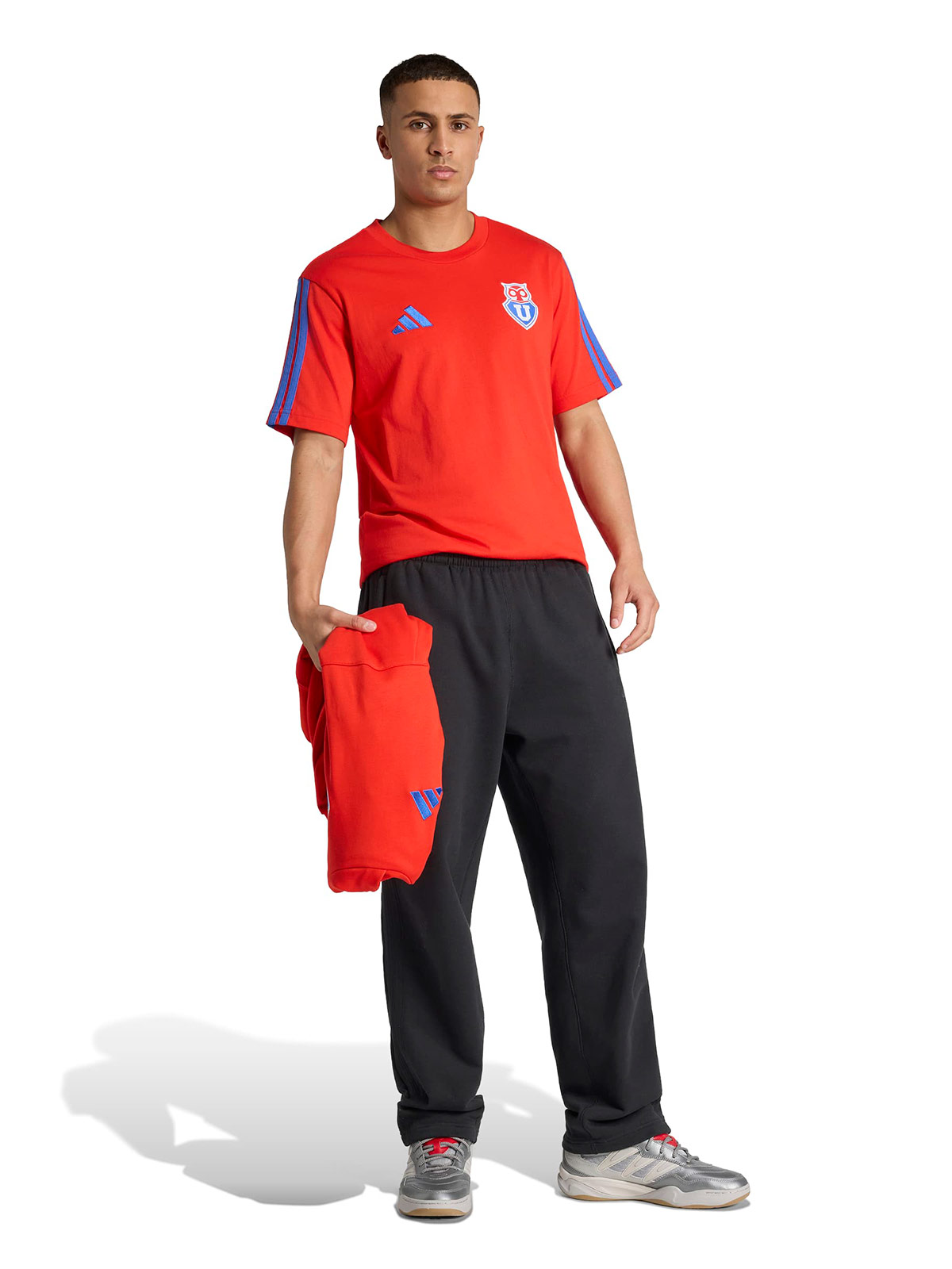 POLERA HOMBRE ADIDAS UNIVERSIDAD DE CHILE - 6