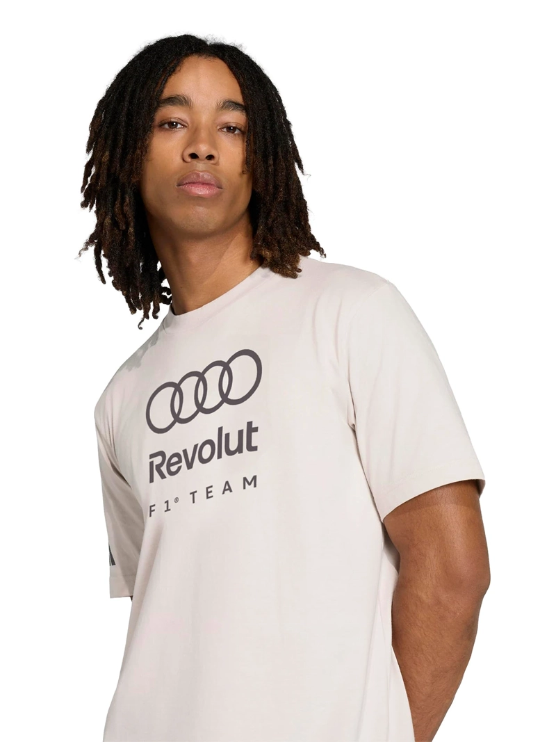 POLERA HOMBRE ADIDAS ALGODÓN AUDI DNA - 4