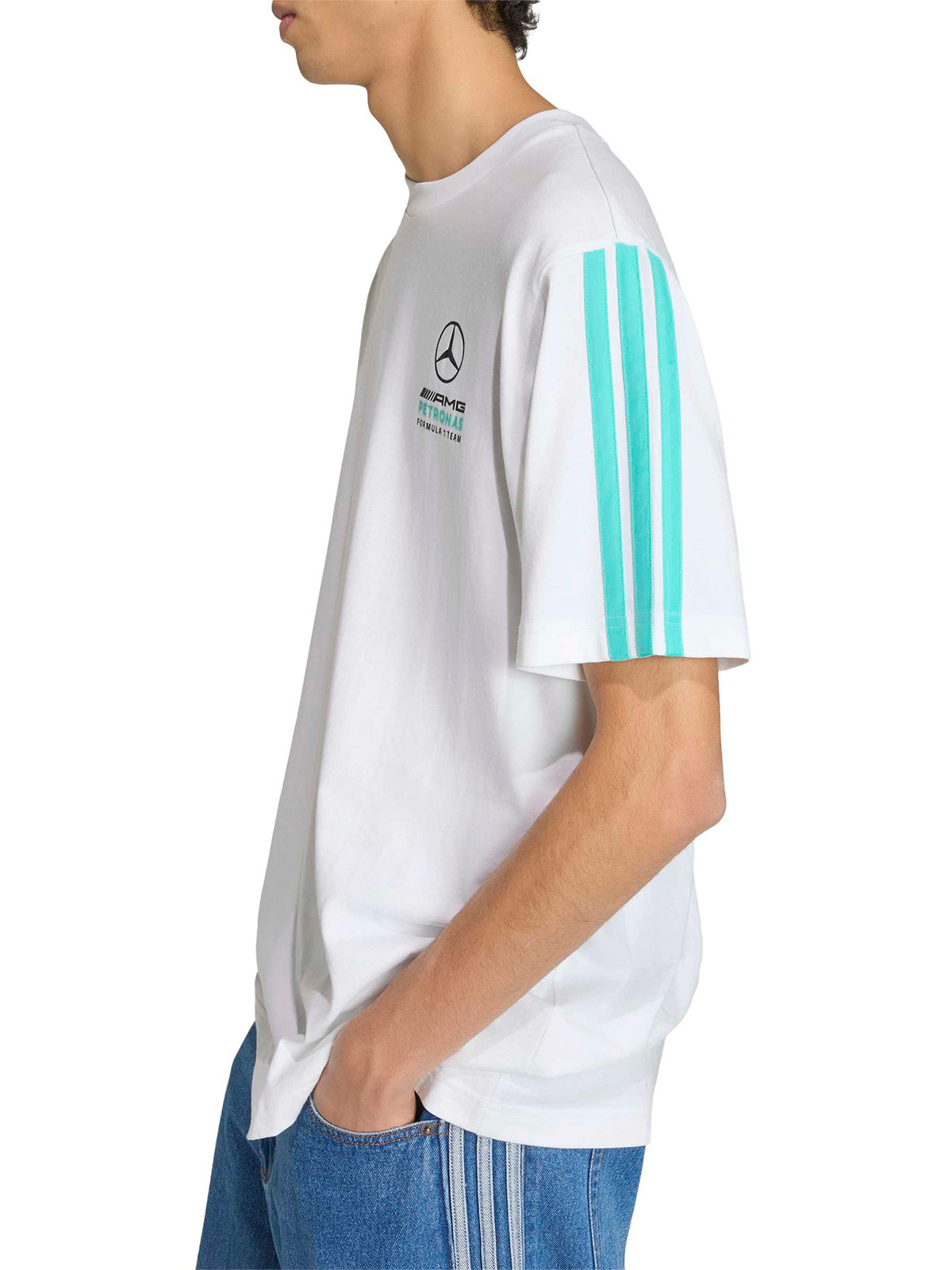 POLERAS HOMBRE ADIDAS ALGODÓN MANGA CORTA - 4