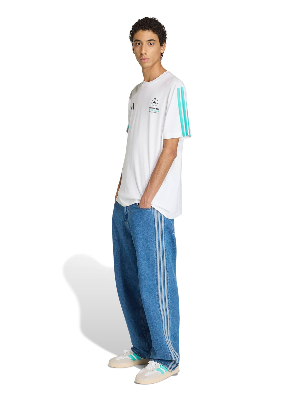 POLERAS HOMBRE ADIDAS ALGODÓN MANGA CORTA - 6