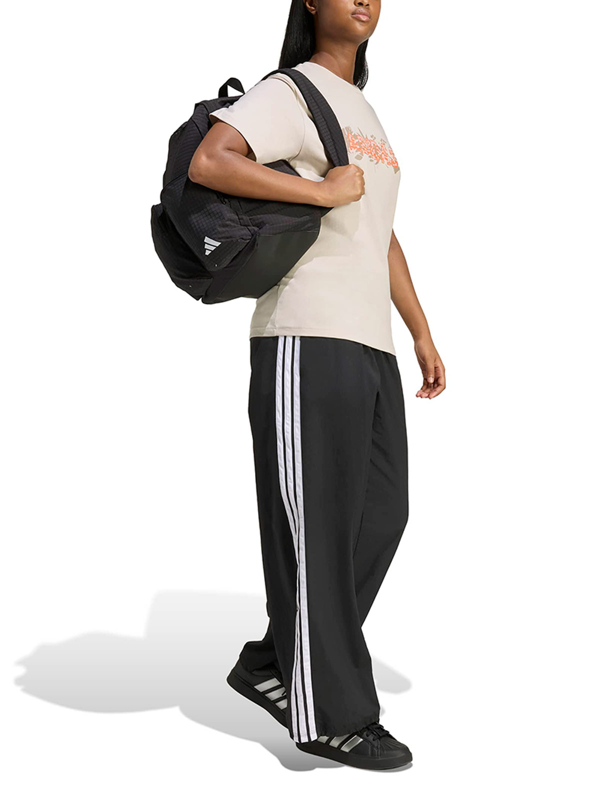 POLERA MUJER ADIDAS ALGODÓN GRAPHIC ANIMAL - 3