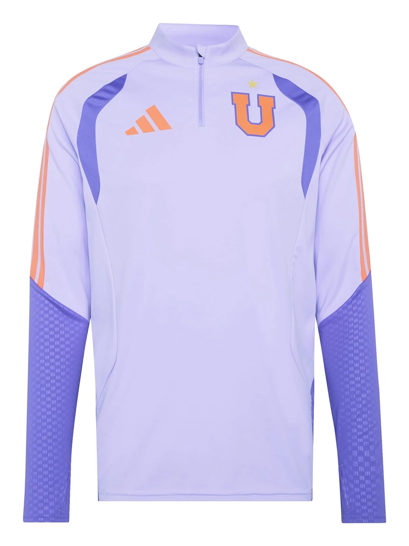 POLERÓN FÚTBOL HOMBRE ADIDAS UNIVERSIDAD DE CHILE ENTRENAMIENTO TIRO26 MORADO - 7