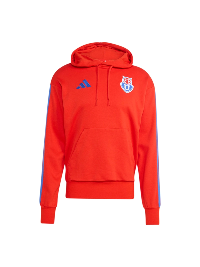 POLERÓN FÚTBOL HOMBRE ADIDAS UNIVERSIDAD DE CHILE 26 ROJO - 7
