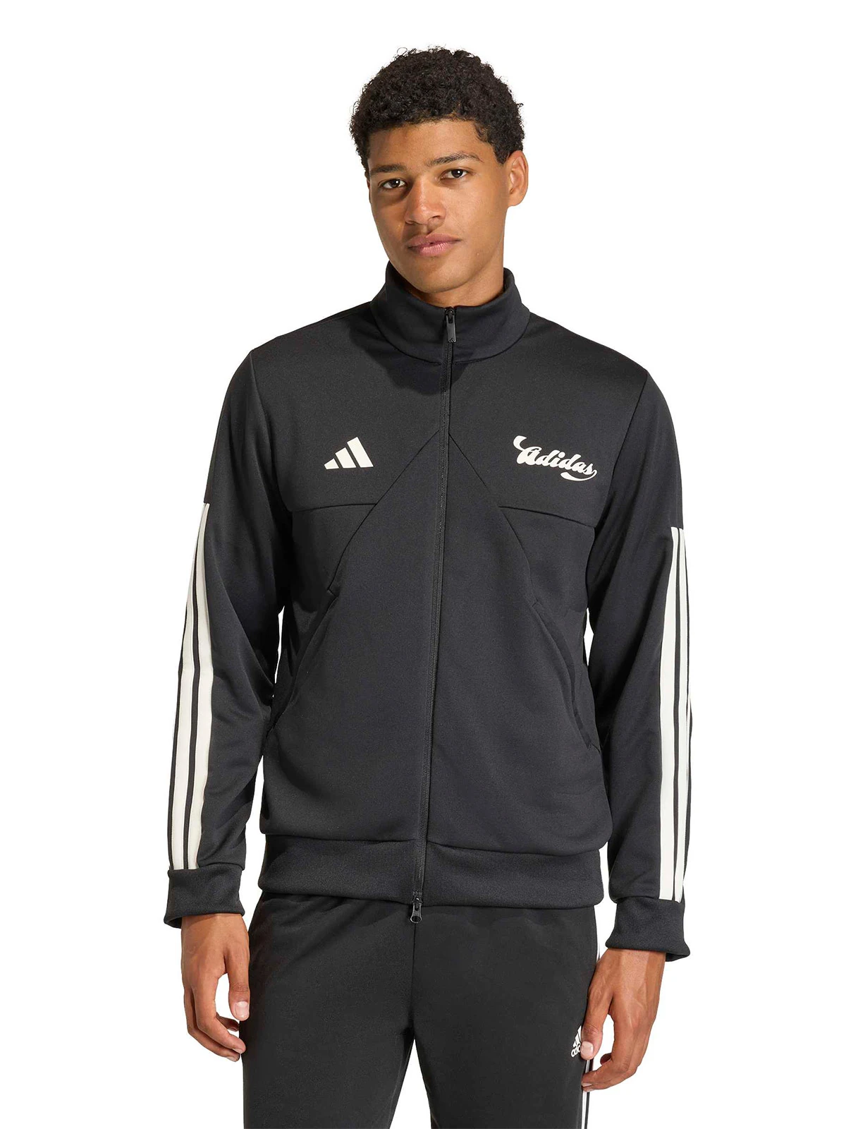 POLERON HOMBRE ADIDAS SLIM MANGA LARGA - 1
