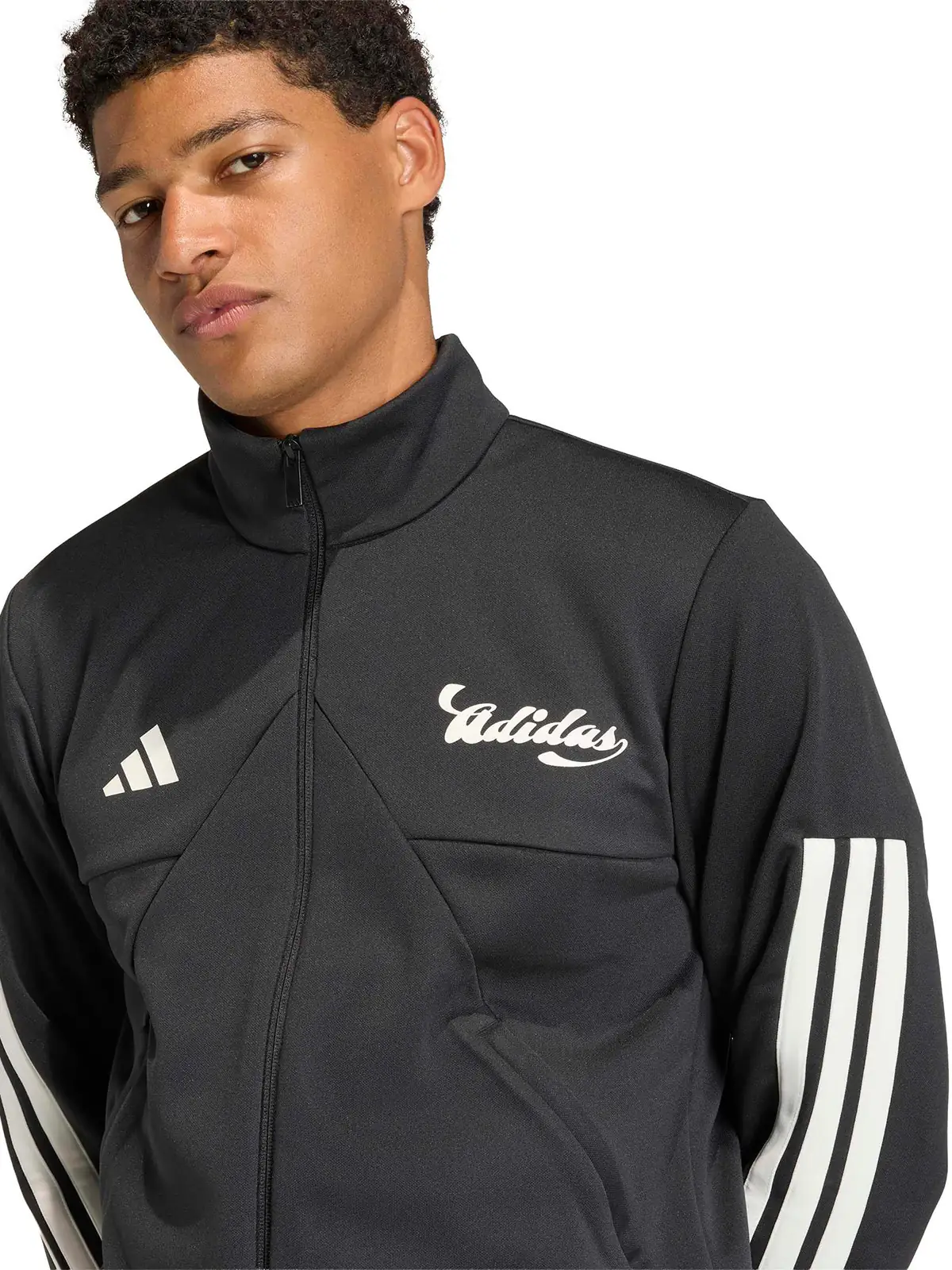 POLERON HOMBRE ADIDAS SLIM MANGA LARGA - 3