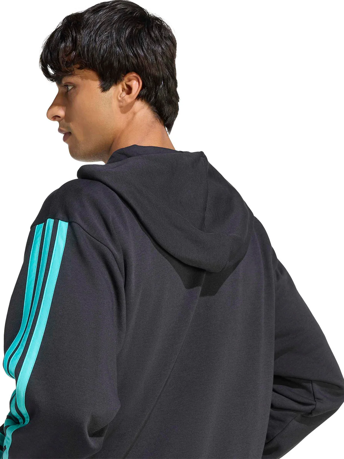 POLERON HOMBRE ADIDAS ALGODÓN MERCEDES - 4