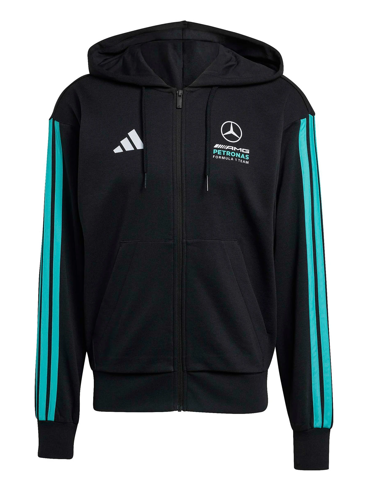 POLERON HOMBRE ADIDAS ALGODÓN MERCEDES - 5