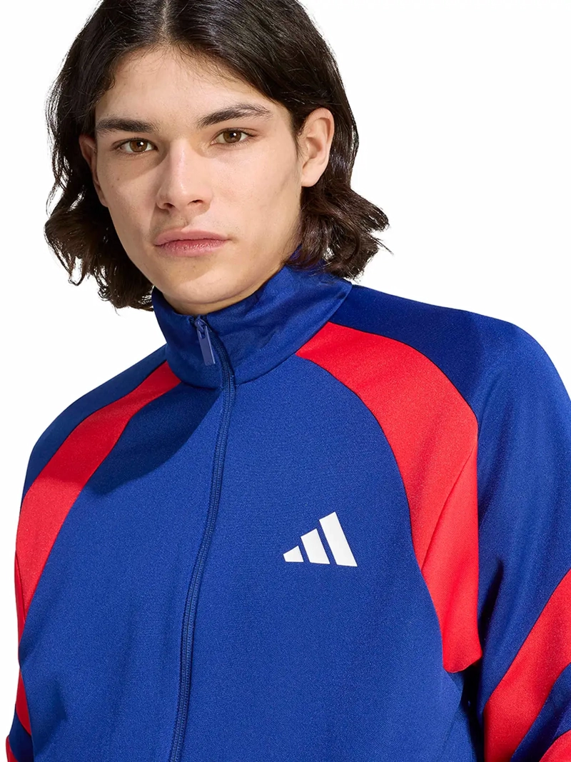 POLERÓN HOMBRE ADIDAS TIRO USA AZUL  - 4